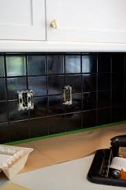 How To Paint Your Tile Backsplash