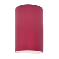 ceramic small cylinder wall sconce