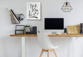 decorate home office walls