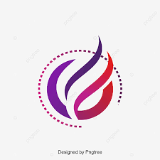 cartoon flame logo design