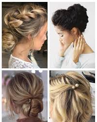 These formal hairstyles for all hair types and lengths are perfect for wedding guests. Wedding Hairstyles Wedding Guest Hairstyles