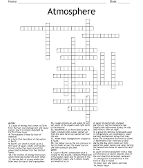 atmosphere voary crossword wordmint