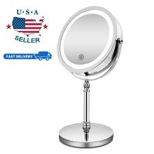 silver makeup mirrors ebay
