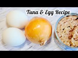 tuna eggs delicious breakfast