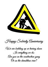 happy sobriety anniversary we are