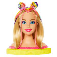 barbie deluxe styling head with color