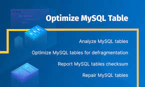 mysql optimize table how to do it