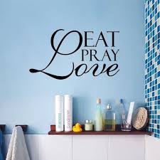 Eat Pray Love Kitchen Decal Diy Art