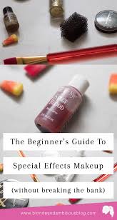 guide to special effects makeup
