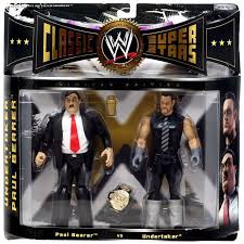 Toys, games, and video games. Wwe Wrestling Classic Superstars Undertaker Paul Bearer Action Figure 2 Pack Walmart Com Walmart Com