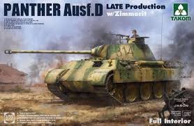 Panther Ausf D Late Production W Zimmerit Full Interior Kit