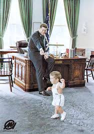 Kennedy jr.'s tragic plane crash, and we dove. Happy Father S Day President John F Kennedy With His Son John F Kennedy Jr In The Oval Office White House Washington Dc 25 May 1962 Colorizedhistory