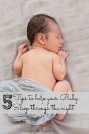 tips to help your baby sleep through