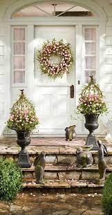 cute easter porch décor ideas
