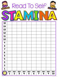 Reading Stamina Chart Free