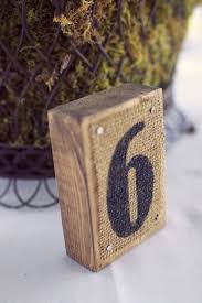 30 Great Ideas For Table Numbers