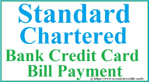 standard chartered bank credit card