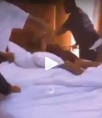 Man and his friends flog cheating girlfriend mercilessly (video)