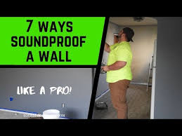 How To Soundproof A Wall New Existing