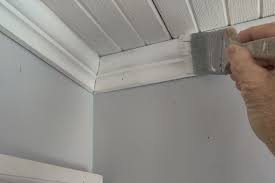 paint finish for ceiling trim jlc