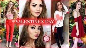 valentine s day makeup outfit ideas