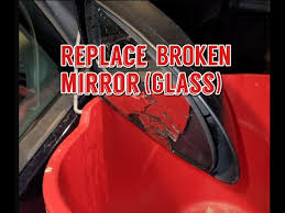 Car Broken Mirror Glass Chevy Malibu
