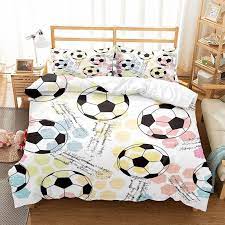 Sports Theme Bedding Set 3d Soccer
