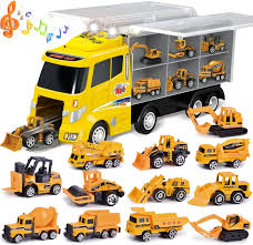 construction trucks toy cars