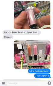 asks boyfriend to makeup