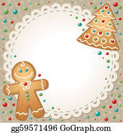 Making and baking christmas cookies clip art stock vector. Christmas Cookie Border Clip Art Royalty Free Gograph
