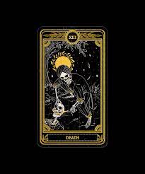 The death card shows some sort of dramatic change in order to have a new beginning. Death Tarot Card Digital Art By Sarcastic P