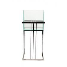 Steel And Glass Plant Stand Hall From