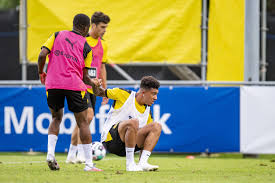 Jadon sancho joined borussia dortmund from manchester city in the summer of 2017. Police Cease Probe Into Moukoko After Ex Girlfriend Incident