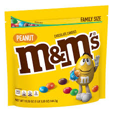 m m s chocolate cans peanut family