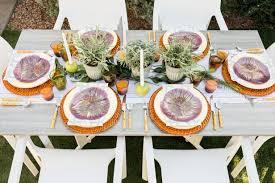 Table Setting Ideas For Outdoor