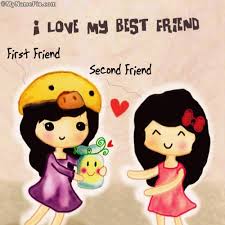 i love my best friend with name