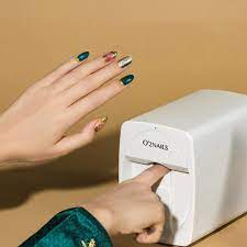 smart 3d printing nail art machine