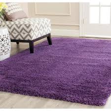 purple solid area rug sg180 7373