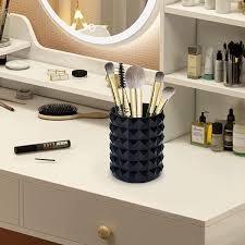 funtygy acrylic makeup brush holder