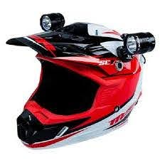 Tusk Led Helmet Light Kit 2 Lights 4 Batteries Motorcycle Dirt Bike Atv Utv Sxs Ebay