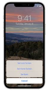 Home Screen Wallpaper In Ios 16 On Iphone