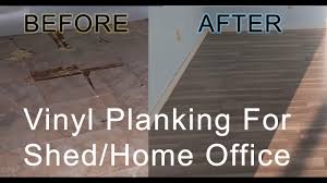 diy install of vinyl plank flooring for