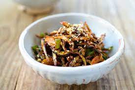 myeolchi bokkeum stir fried anchovies