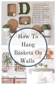 Wall Baskets On Wall Basket Wall Decor