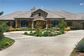 Driveway Layouts Circular Curved Or