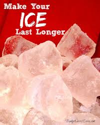 how to make your ice last longer in