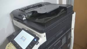 Might work with other versions of this os.) Konica Minolta Bizhub C452 Multifunctional Office Device Printer Scanner Copier Review Youtube