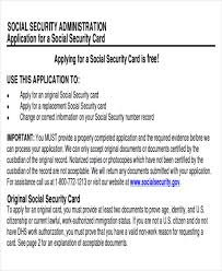 Social security will return your documents once they process your new card. Free 9 Sample Social Security Request Forms In Ms Word Pdf