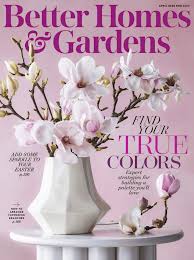 better homes gardens magazine feature