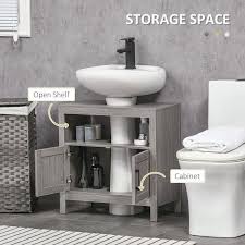 Kleankin Pedestal Sink Storage Cabinet